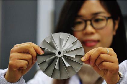 中国3D打印在航空航天领域的重视